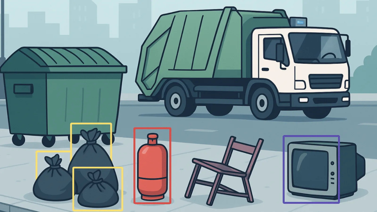 AI and Digitalization in Waste Management and Recycling: From Street to Dashboard