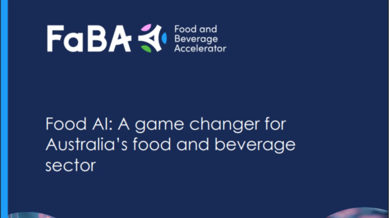 Food AI: A Game Changer for Australia's Food and Beverage Sector