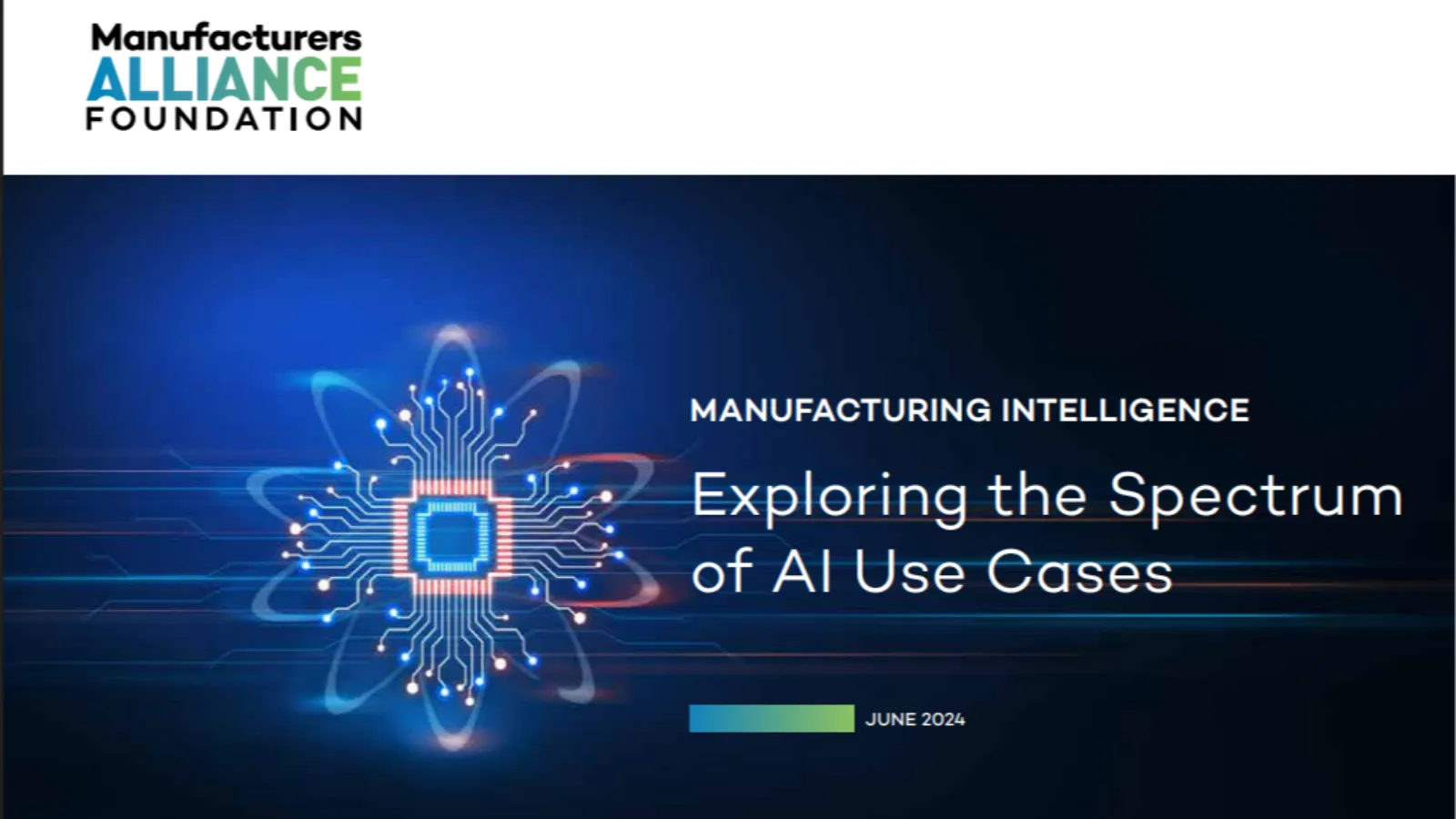 Manufacturing Intelligence: Exploring the Spectrum of AI Use Cases